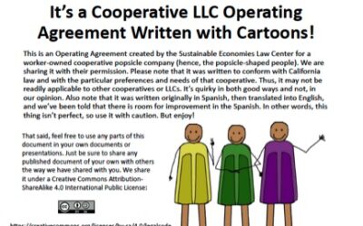 Cartoon Operating Agreement for a Worker Coop LLC