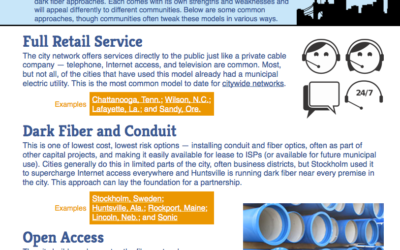 Municipal Fiber Models Factsheet