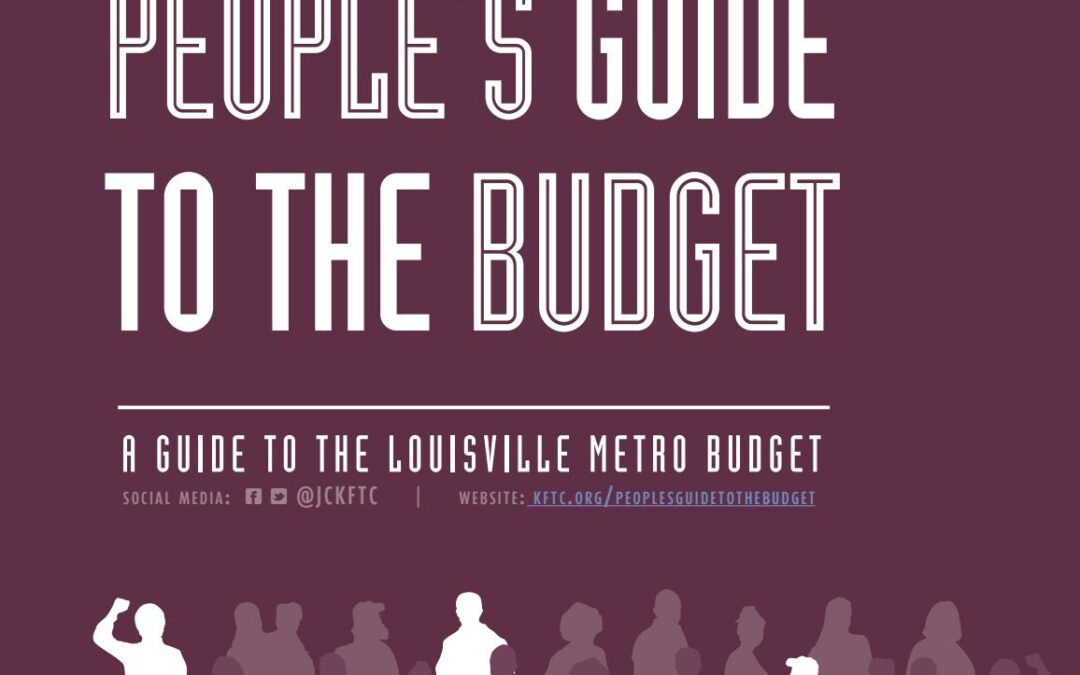 The People’s Guide to the Budget