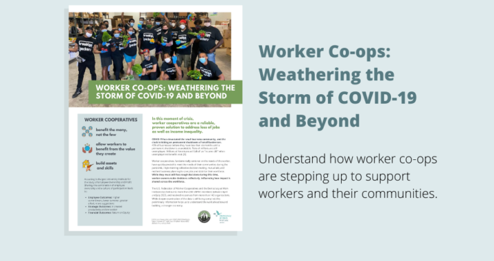 Worker Co-Ops: Weathering The Storm Of COVID-19