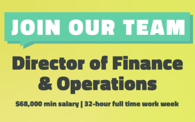 Join our team! NEC is hiring a Director of Finance and Operations