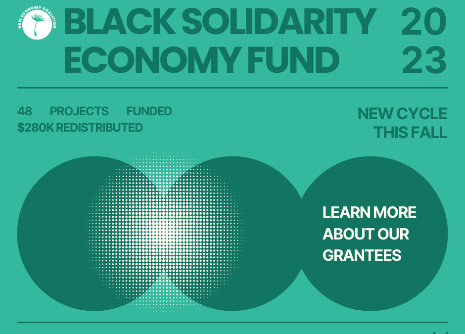 2023 Black Solidarity Economy Fund Grantees